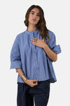 Chemise à manches longues - bleu
