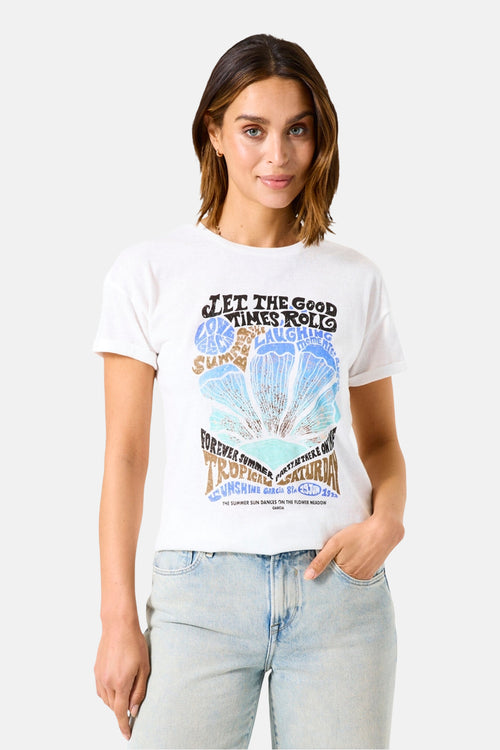 T-shirt (manches courtes) Blanc - GARCIA