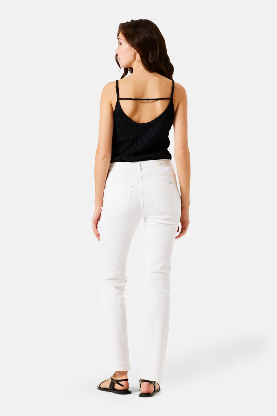 Top (bandes fines) Noir - GARCIA