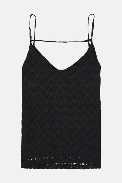 Top (bandes fines) Noir - GARCIA