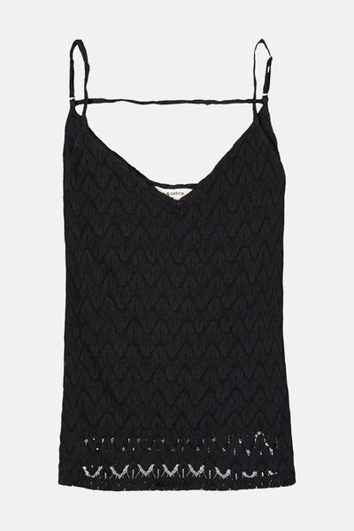 Top (bandes fines) Noir - GARCIA