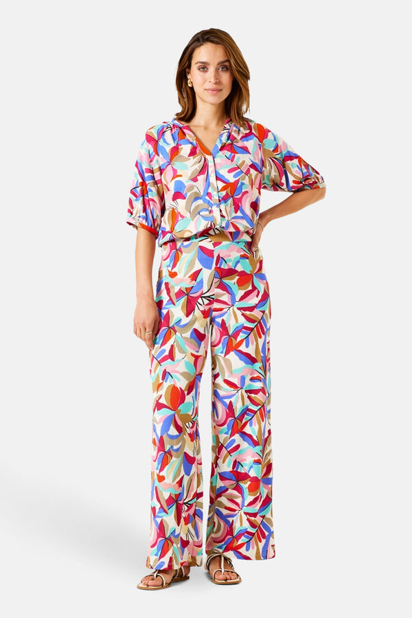 Chemisier (manches courtes) Multicolore - GARCIA
