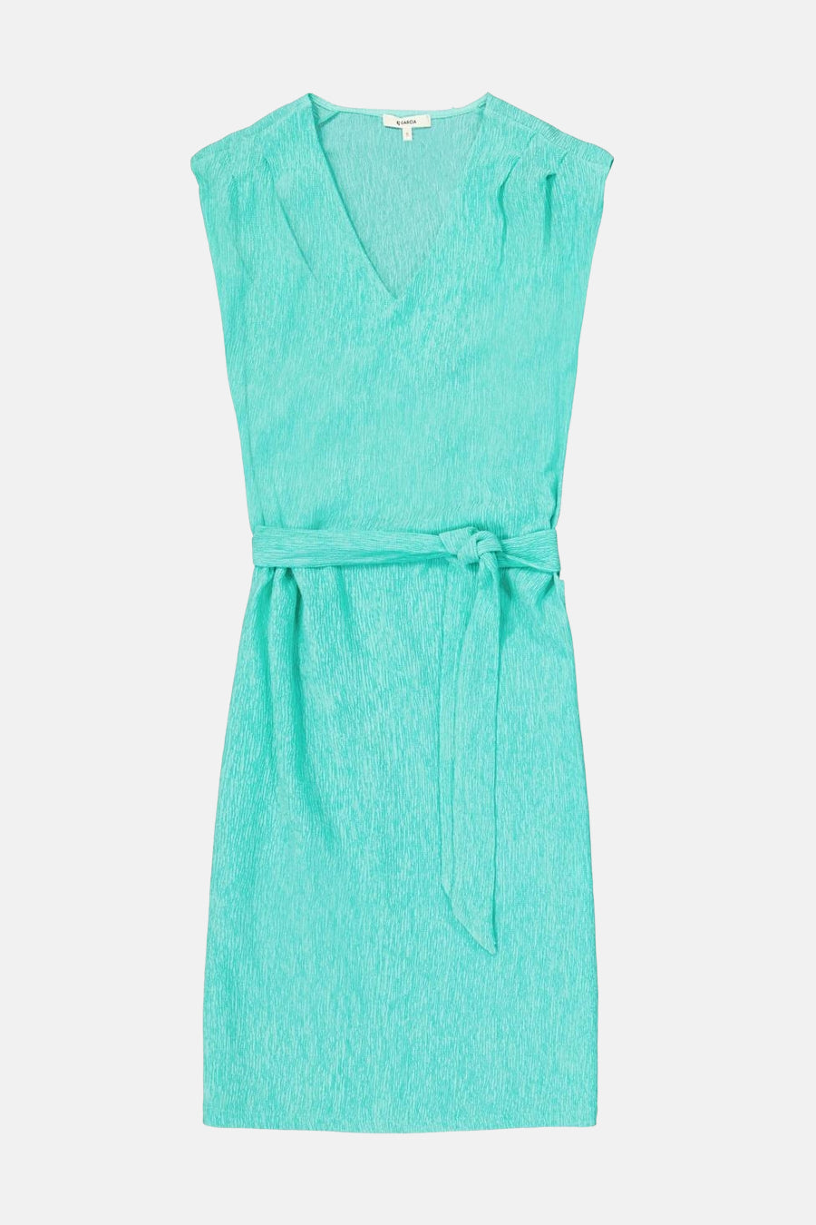 	Dames tops kleed zonder mouw Turquoise - GARCIA