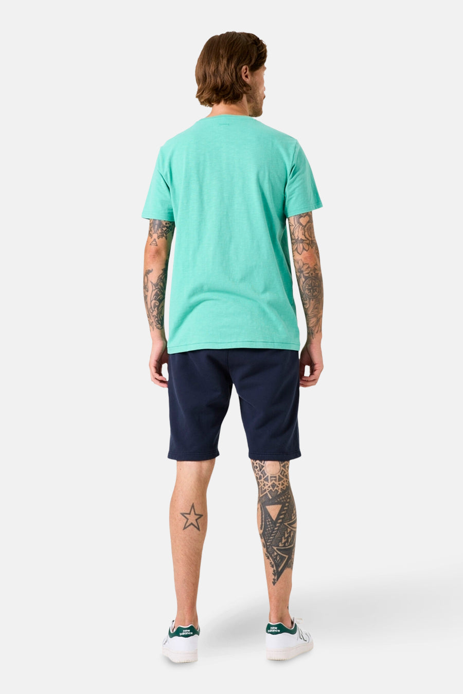 T-shirt à manches courtes vert de GARCIA, avec manches courtes et coupe classique.