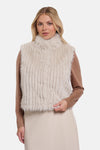 Bodywarmer beige - RINO PELLE