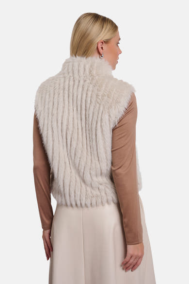 Bodywarmer beige - RINO PELLE