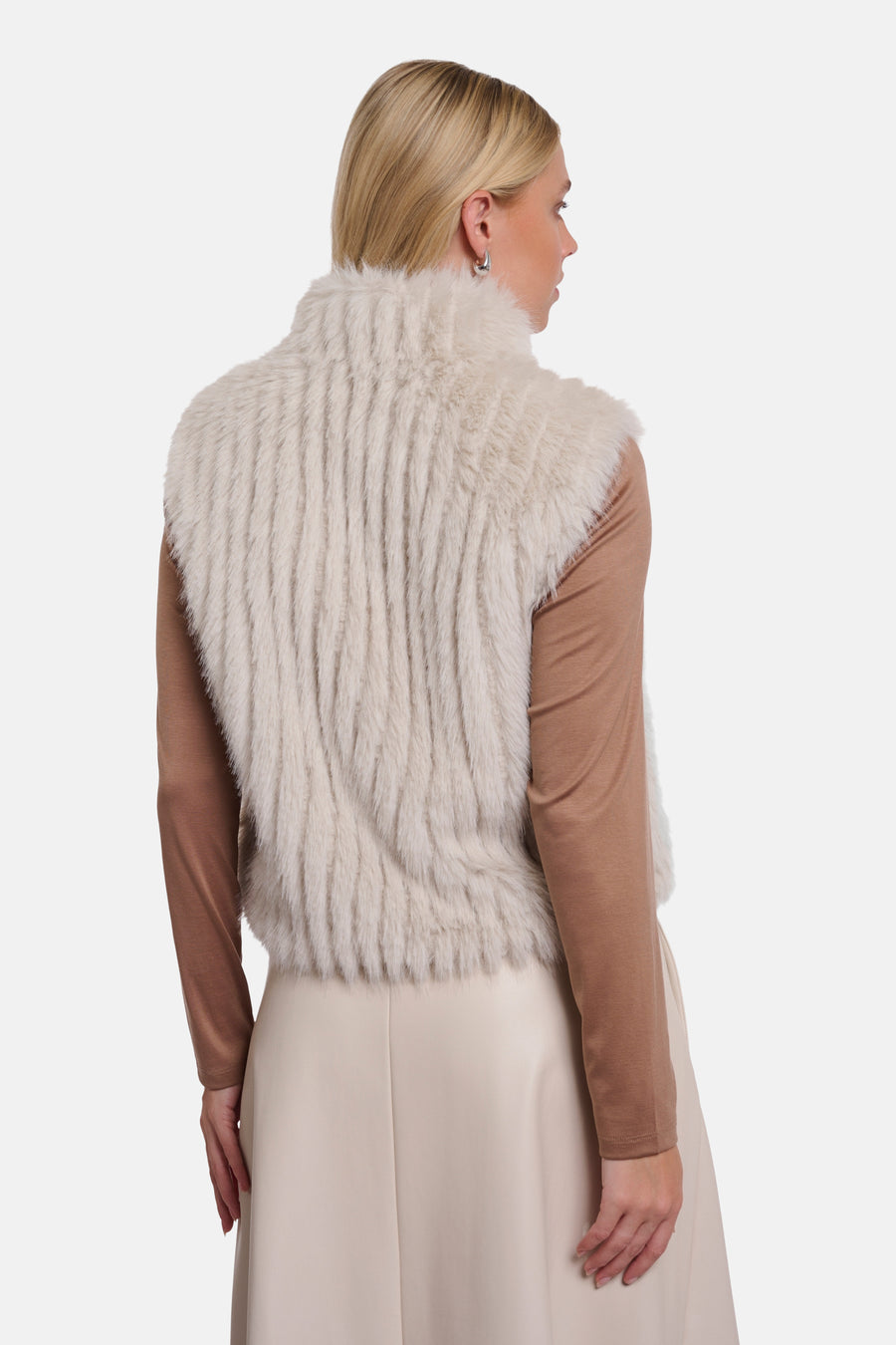 Bodywarmer beige - RINO PELLE