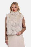 Bodywarmer beige - RINO PELLE
