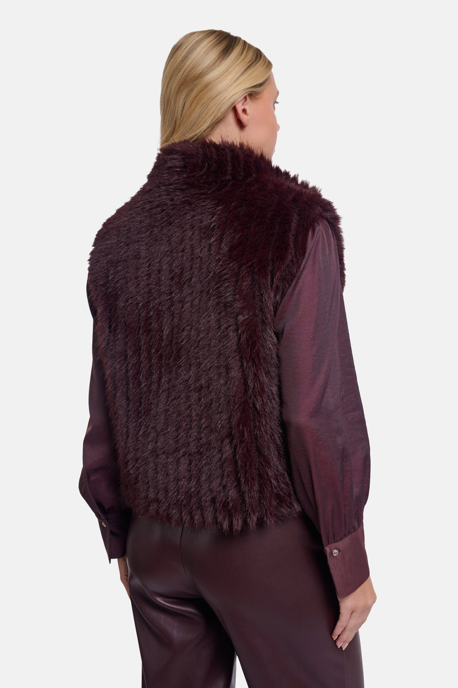 Bodywarmer brun - RINO PELLE