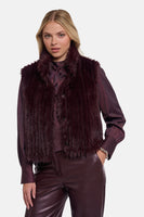 Bodywarmer brun - RINO PELLE