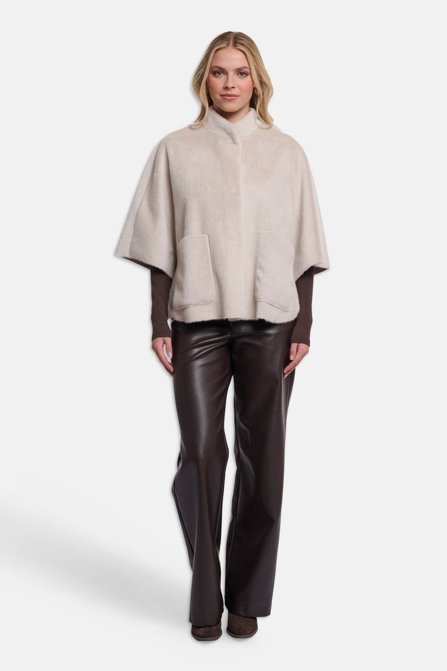 Dames tops jas casual beige - RINO PELLE