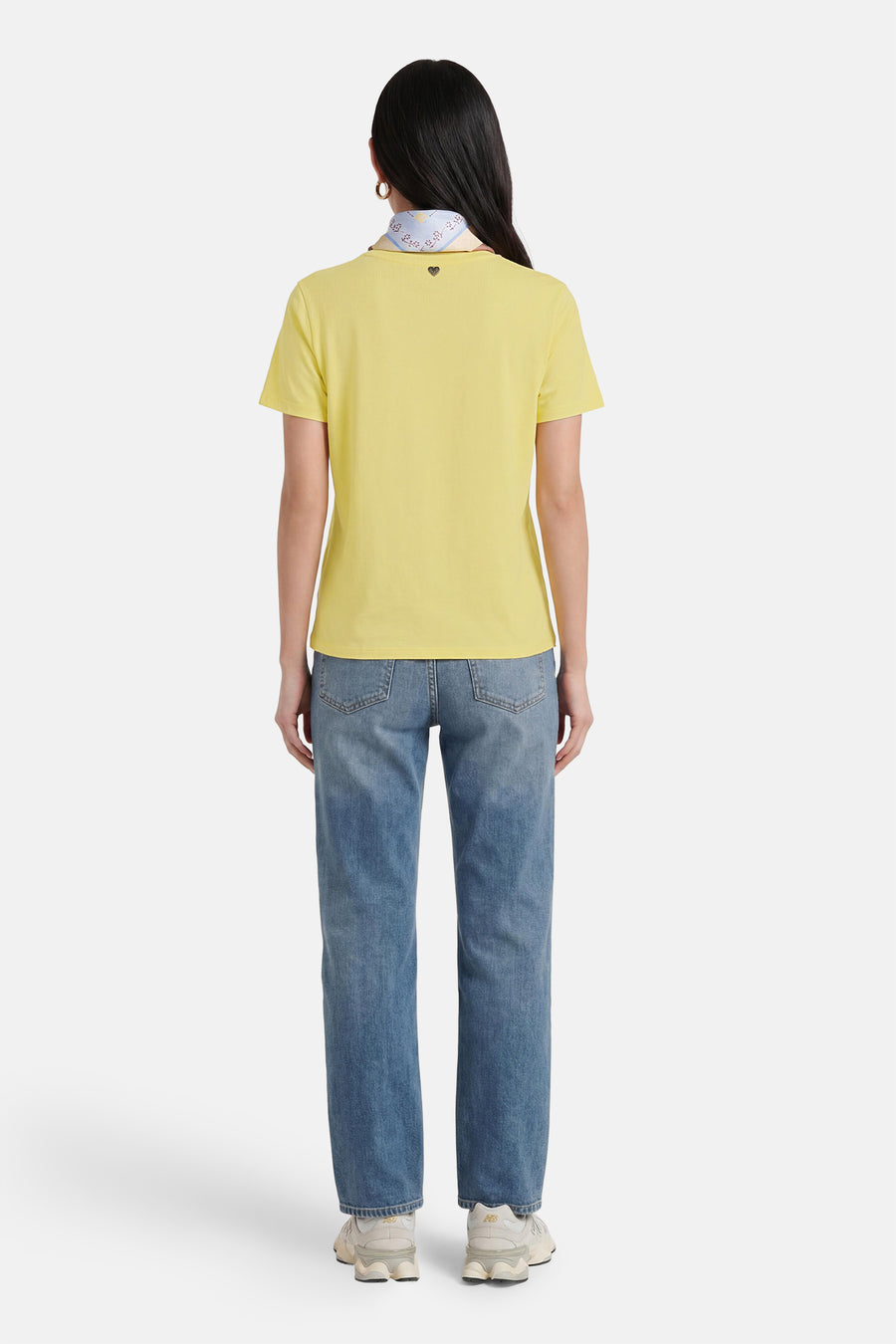 T-shirt - geel