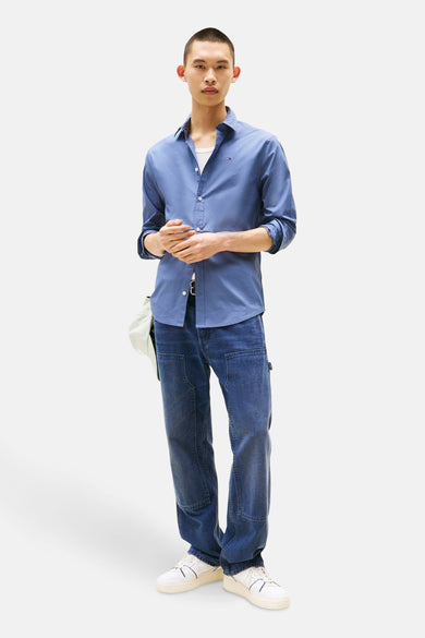 Chemise à manches longues - bleu