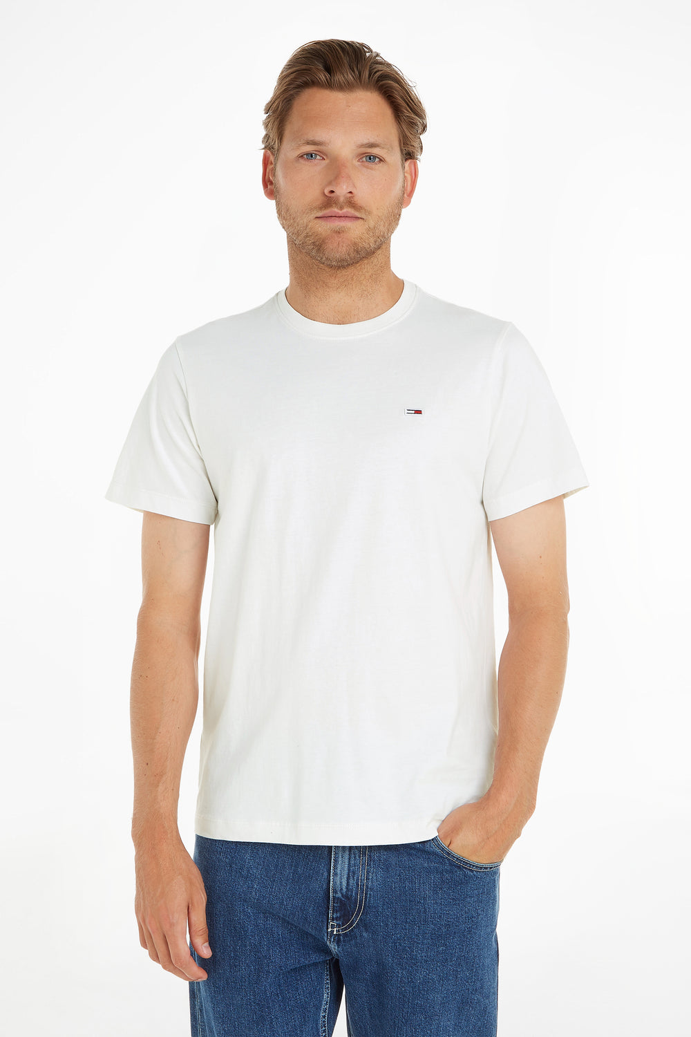 T-shirt (korte mouwen) Wit - TOMMY JEANS