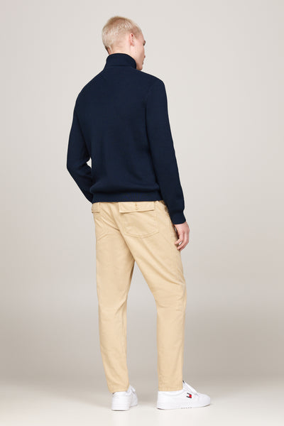 Pull col roulé Bleu - Tommy Jeans