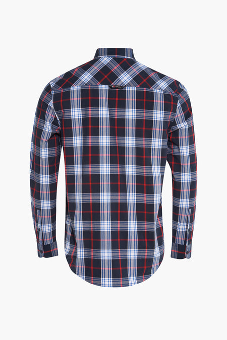 Chemise à manches longues - bleu