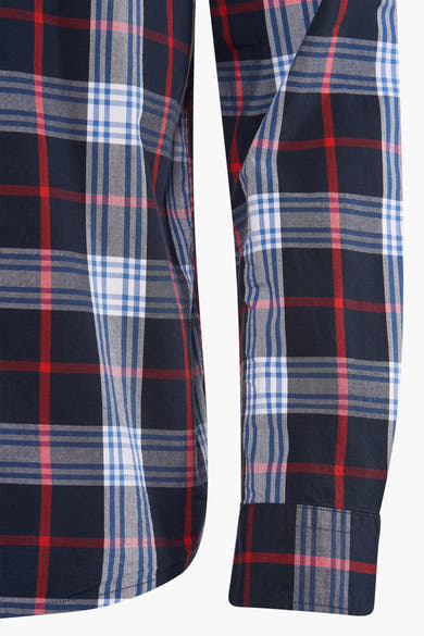 Hemd met lange mouwen - blauw