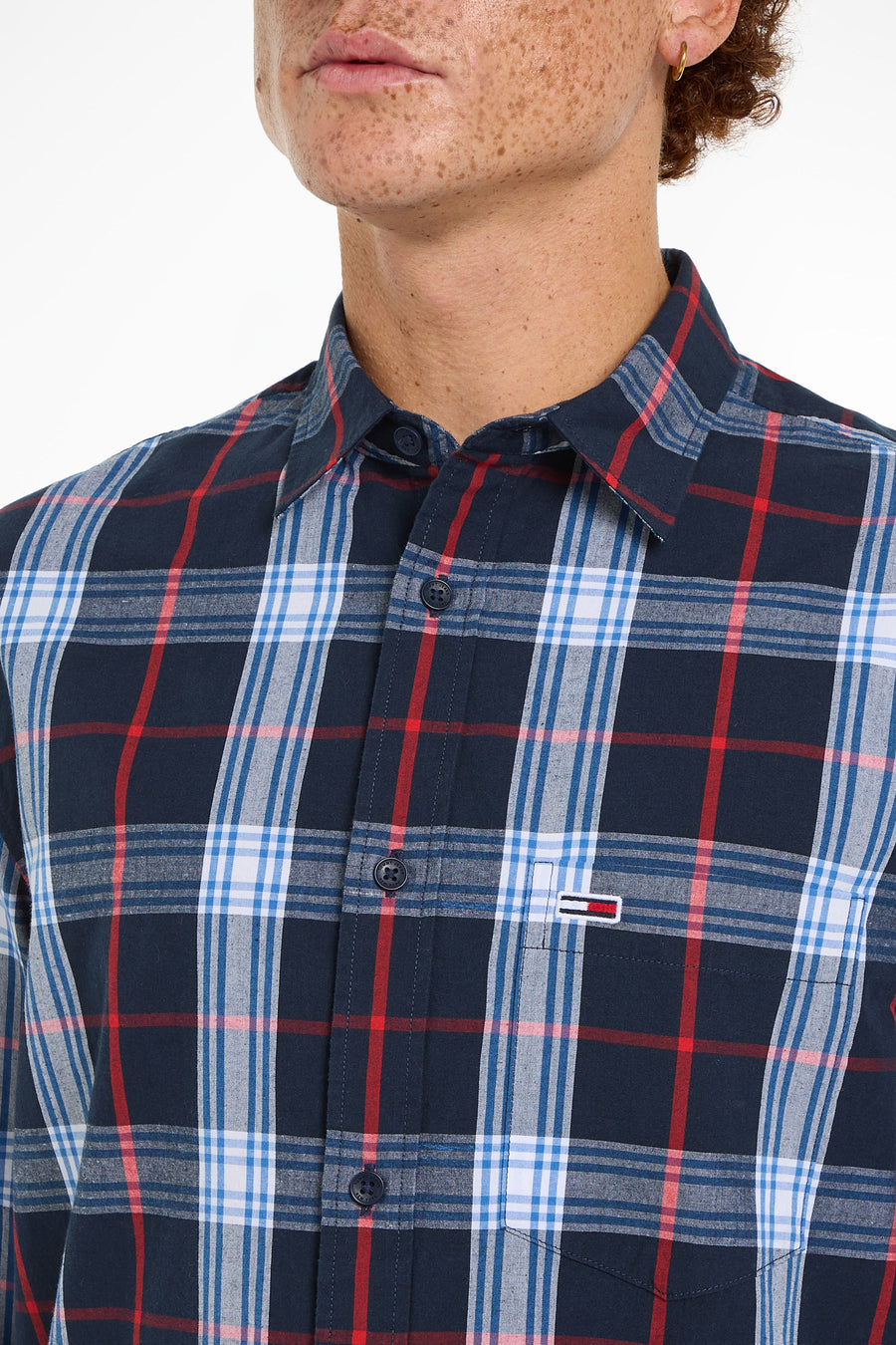 Hemd met lange mouwen - blauw