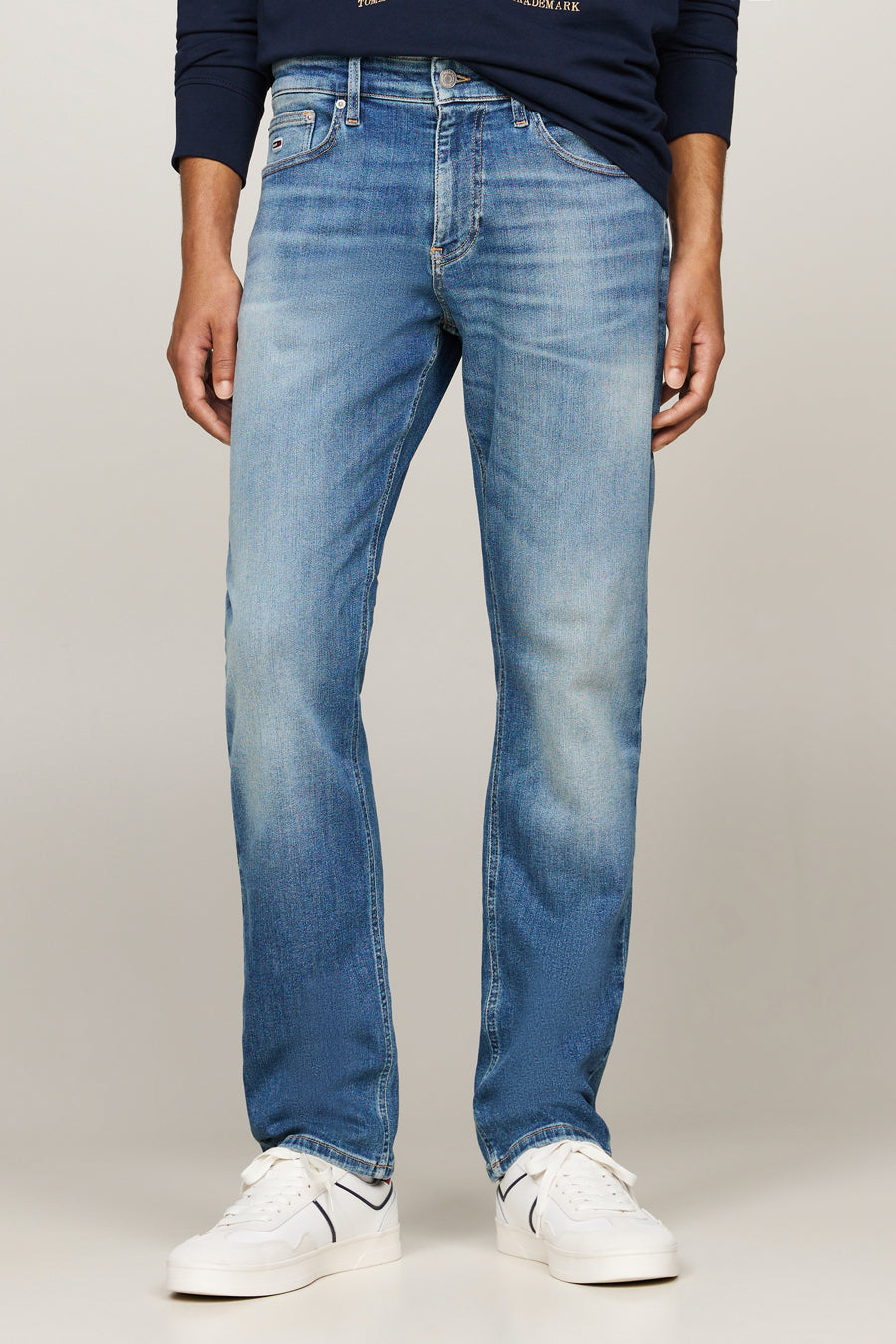 Jean droit MID BLUE DENIM - Tommy Jeans