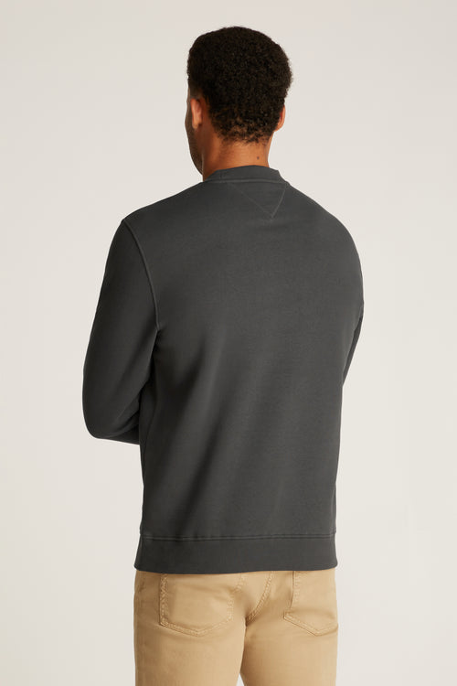 Sweat col rond noir - TOMMY JEANS