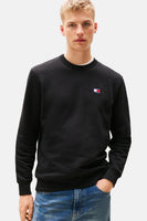 Sweater met ronde hals Zwart - TOMMY JEANS