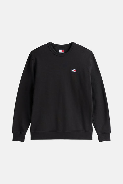 Sweat col rond noir - TOMMY JEANS