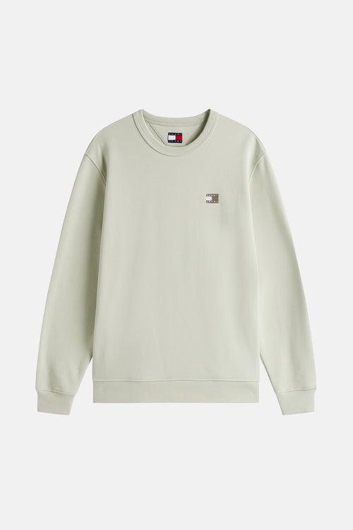 Sweater met ronde hals Groen - Tommy Jeans