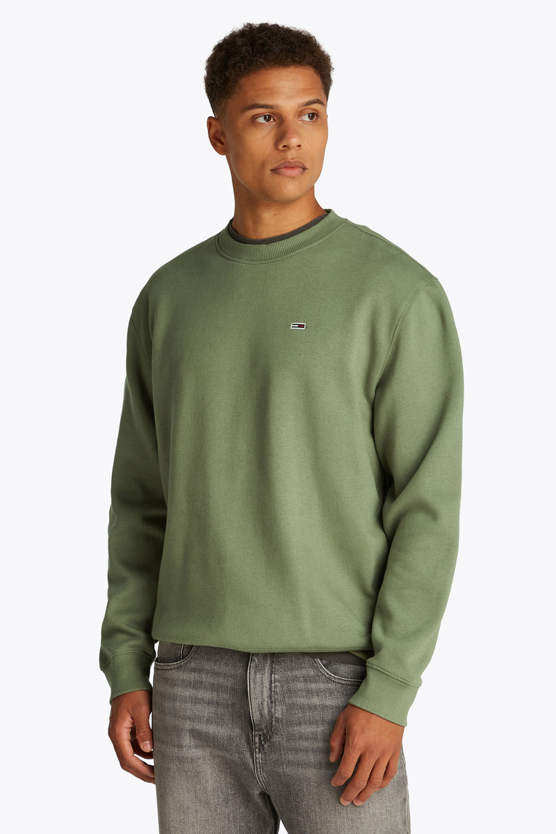 Sweater met ronde hals GREEN - TOMMY JEANS