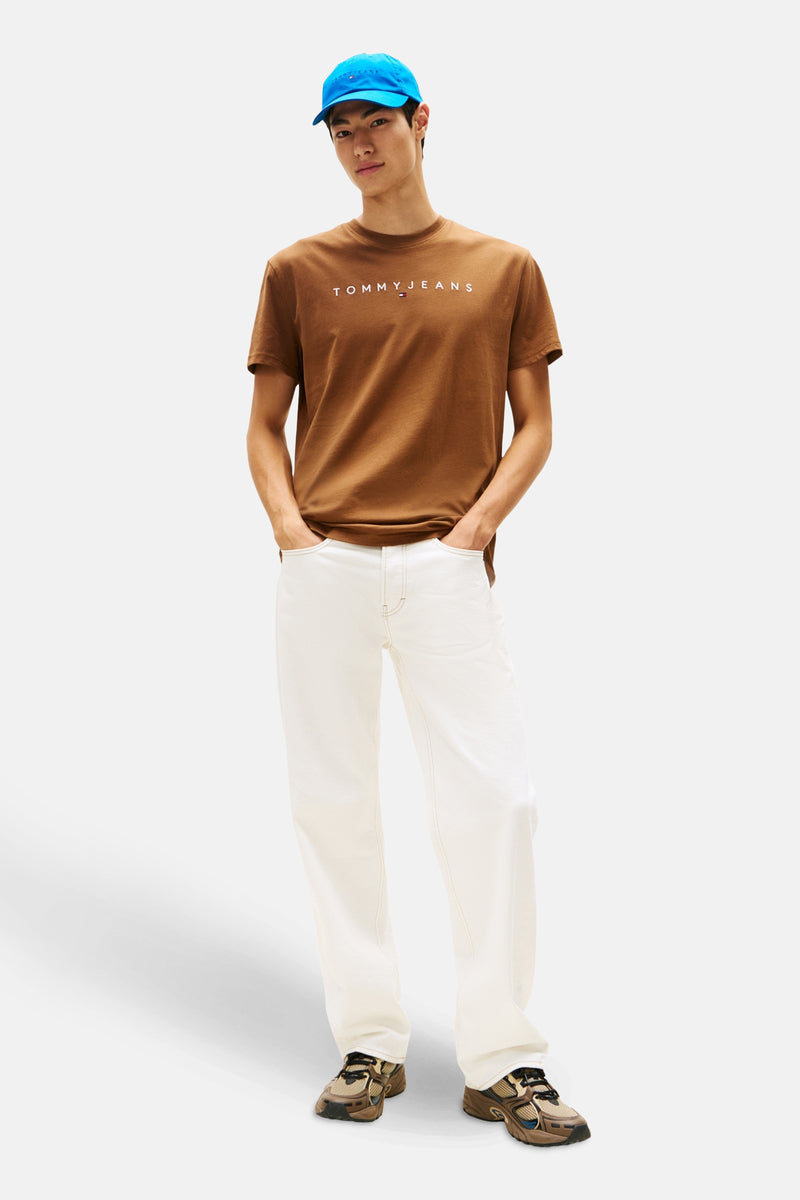 T-shirt met korte mouwen - bruin