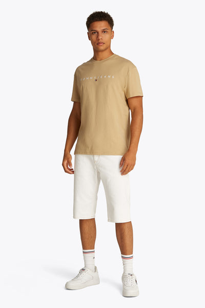 T-shirt met korte mouwen - ocre