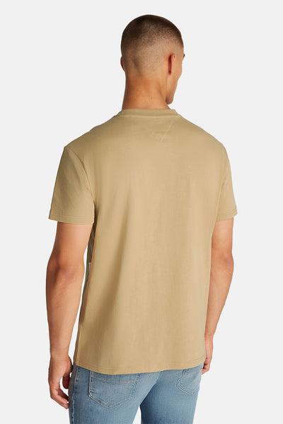T-shirt met korte mouwen - ocre