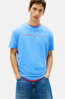 T-shirt met korte mouwen - blauw