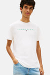 T-shirt (korte mouwen) ecru - TOMMY JEANS