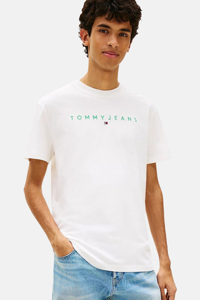 T-shirt (manches courtes) Écru - TOMMY JEANS