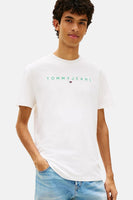 T-shirt (korte mouwen) ecru - TOMMY JEANS