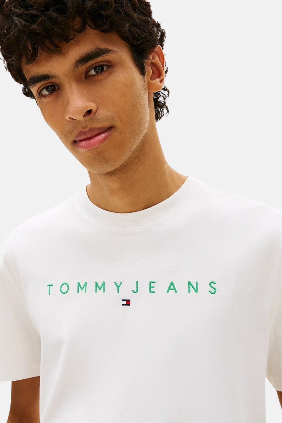 T-shirt (korte mouwen) ecru - TOMMY JEANS