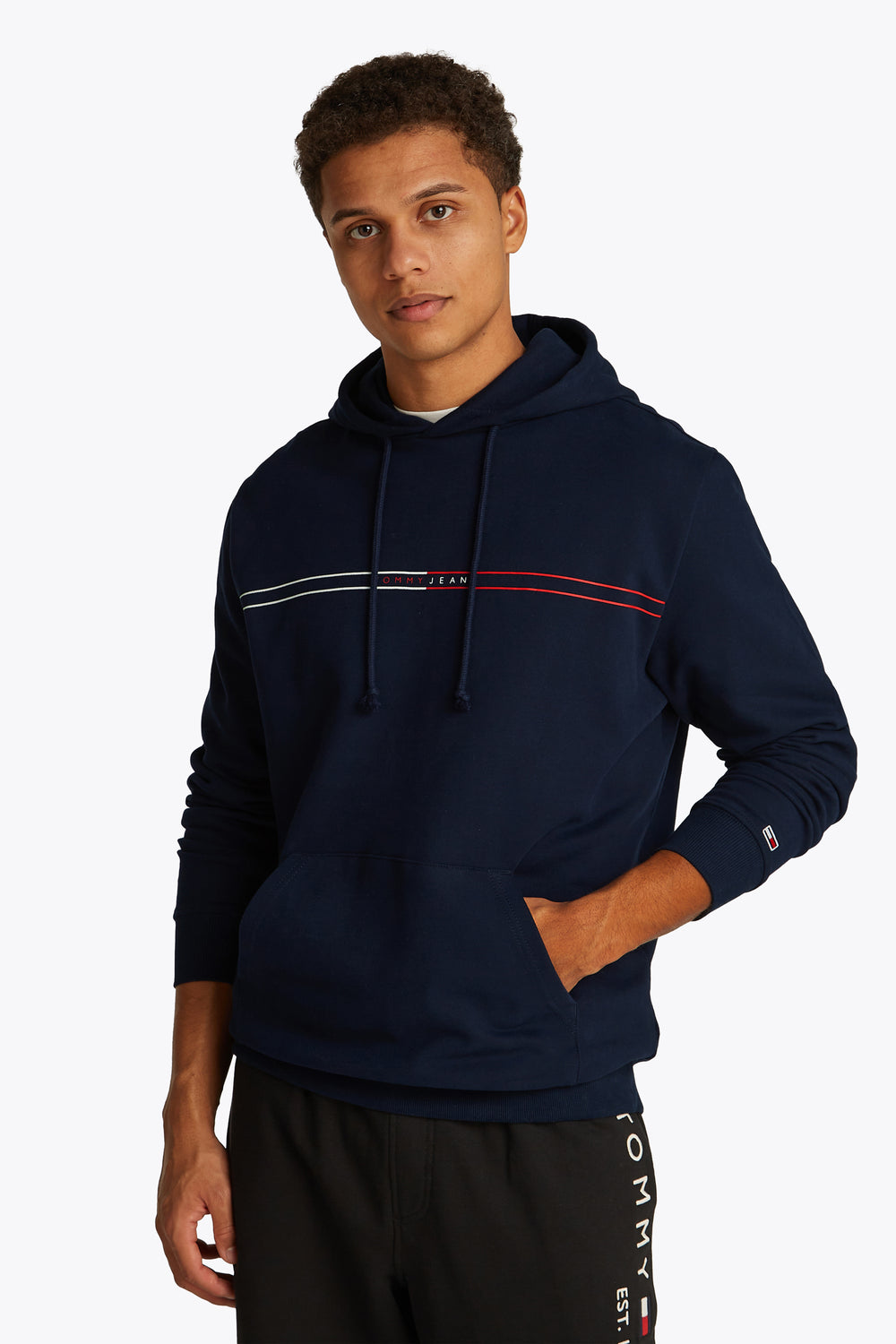 Sweat à capuche Bleu - TOMMY JEANS