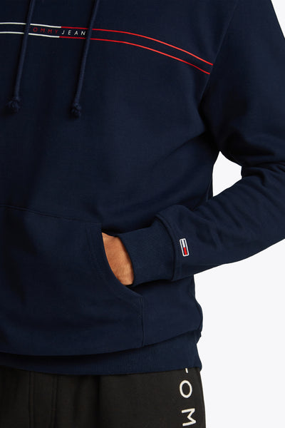 Sweat à capuche Bleu - TOMMY JEANS