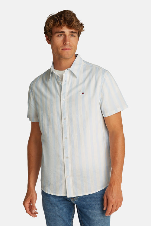Hemd (korte mouwen) Ecru - TOMMY JEANS