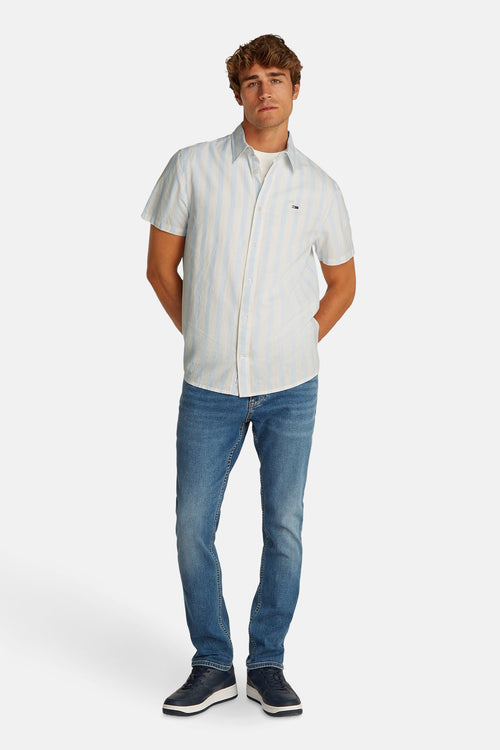 Hemd (korte mouwen) Ecru - TOMMY JEANS