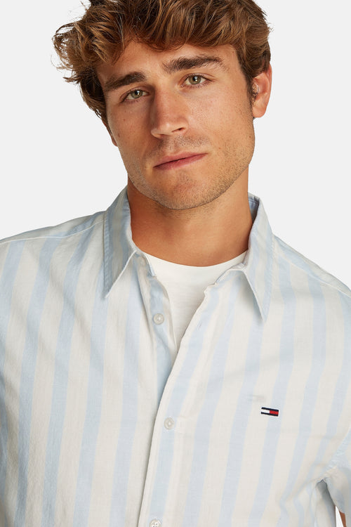 Hemd (korte mouwen) Ecru - TOMMY JEANS