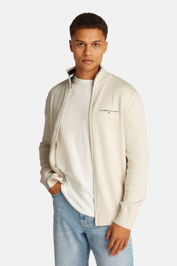 Pull col roulé Écru - Tommy Jeans