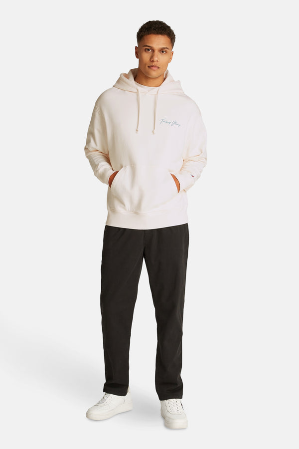 Sweat à capuche Écru - TOMMY JEANS