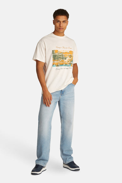 T-shirt (manches courtes) Écru - TOMMY JEANS