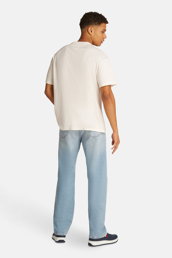 T-shirt (manches courtes) Écru - TOMMY JEANS