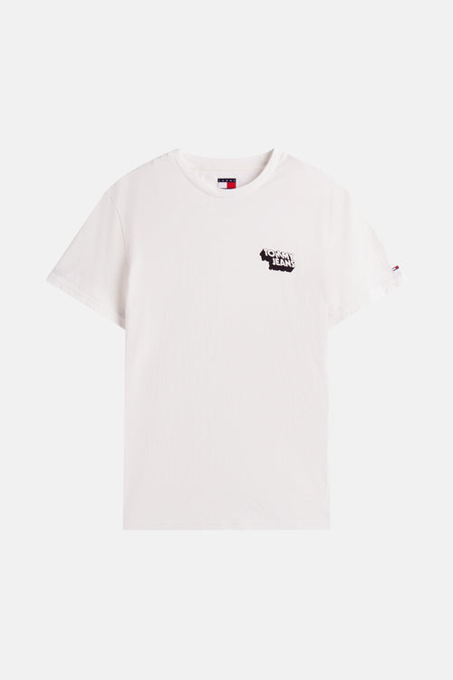 T-shirt (korte mouwen) Ecru - Tommy Jeans