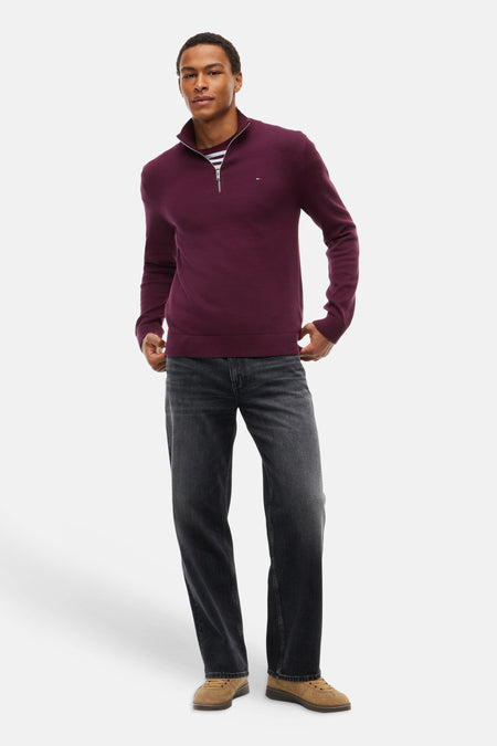 Trui met rolkraag rood - TOMMY JEANS