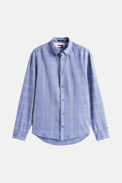 Chemise à manches longues - bleu