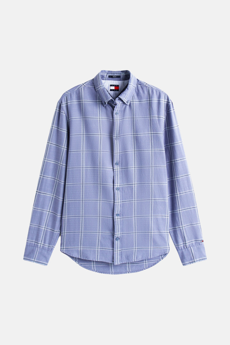 Chemise à manches longues - bleu