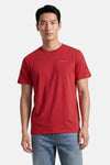 T-shirt met korte mouwen - rood